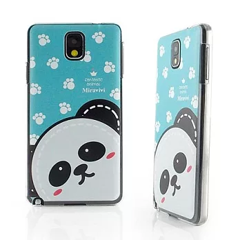 Miravivi Samsung Galaxy note 3 動物狂想曲系列時尚保護殼DoDo熊貓