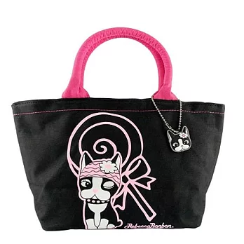 Rebecca Bonbon 彩繪尼龍手提托特包棒棒糖甜心