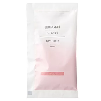[MUJI 無印良品]泡澡劑小包(玫瑰)/30g