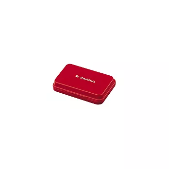 【Shachihata 日本寫吉達】顏料系油性印台 小型 HGN-1 紅色 (盤面 63 X 40 mm)