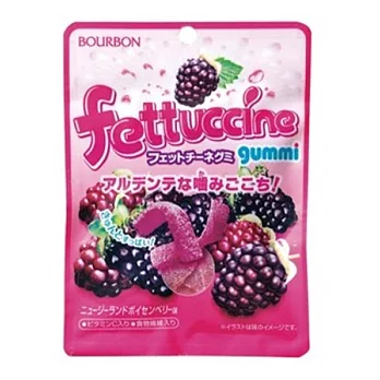 【Bourbon北日本】fettuccine 紐西蘭波森黑莓風味軟糖(50g)