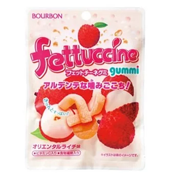 【Bourbon北日本】fettuccine荔枝口味軟糖(50g)