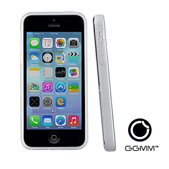 GGMM iPhone5c 雙色保護殼透明