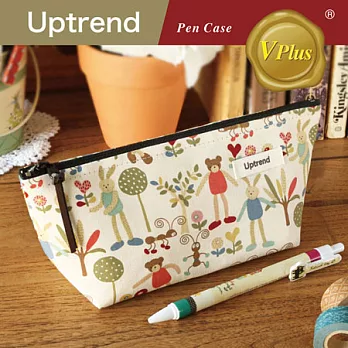 Uptrend/V-plus˙愛麗絲的派對寬底筆袋