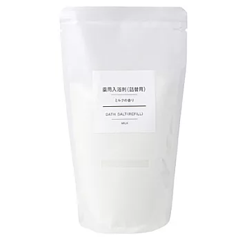[MUJI 無印良品]泡澡劑補充包(牛奶)/380g