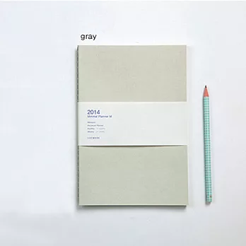 Minimal 週計畫本M-Gray