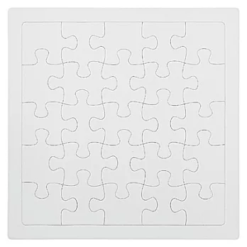 [MUJI 無印良品]再生紙塗鴉拼圖/29×29cm
