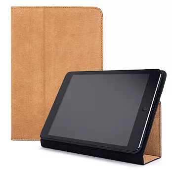 alto iPad mini Retina真皮保護套，Furbo mini - 卡其色