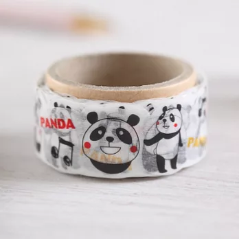 Prime Nakamura 裝飾和紙膠帶(快樂熊貓)