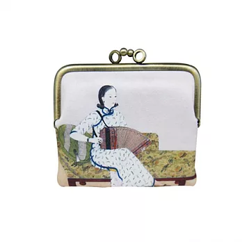 翠意春曉 口金包 陳進 手風琴