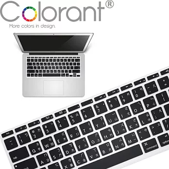 Colorant Macbook Air 11超薄鍵盤膜黑