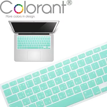Colorant Macbook Air 13‧Ret 13,15超薄鍵盤膜薄荷綠