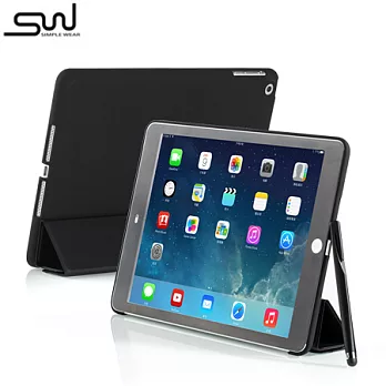 SIMPLE WEAR iPad Air Cover-Mate+ 專用硬殼保護套消光黑