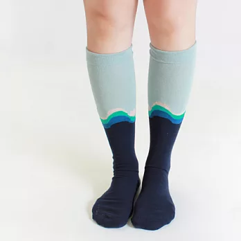 +10 ・列車窗外的瞬間風景1又3/4襪 ⋰海線