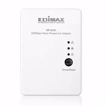 EDIMAX 訊舟 HP-5101 500Mbps 電力線網路橋接器