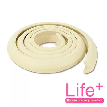 【Life Plus】倍安全兒童防撞防護條米白