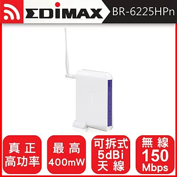 EDIMAX 訊舟 BR-6225HPn 高功率無線寬頻分享器