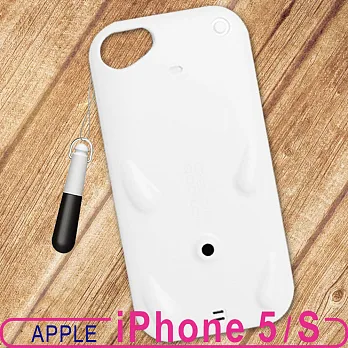 Hot Dog 熱狗系列iPhone5/S保護配件組白色