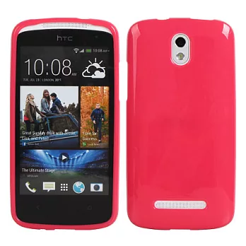 【BIEN】HTC Desire 500 亮麗全彩保護殼 (紅)