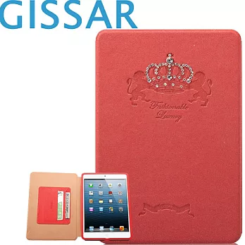 GISSAR 女王系列iPad mini保護皮套紅色