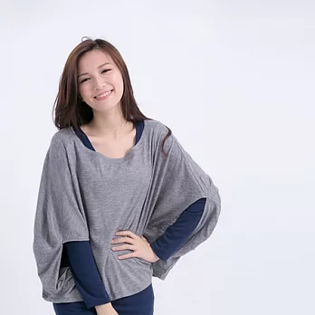 Rae 蛹型上衣FREE中灰
