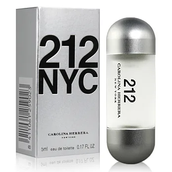 Carolina Herrera 212 女性淡香水小香(5ml)