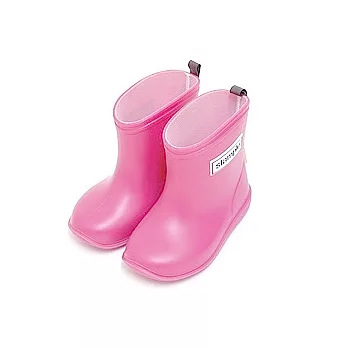 【全球獨家】日本stample兒童雨鞋-粉紅馬卡龍14粉紅馬卡龍