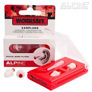 Alpine WorkSafe 頂級工作聽力保護耳塞