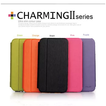  Note2皮套-卡來登彩逸系列皮套橘