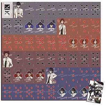 K-撲克牌-菱形變化