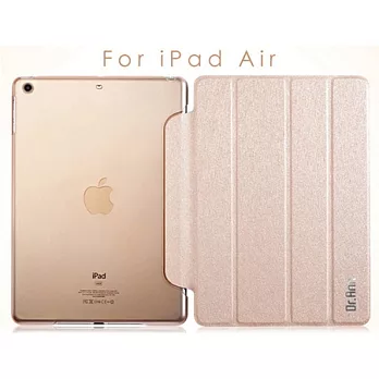 Dr.Ann Apple iPad Air / iPad 5 專用保護套 - 冰系列 香檳粉