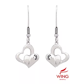 [WING Jewelry] 愛語-心動耳環