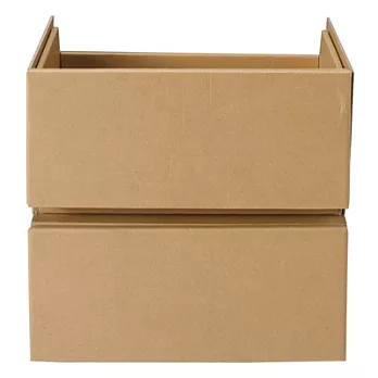 [MUJI 無印良品]DIY環保收納櫃用紙箱抽屜.2段