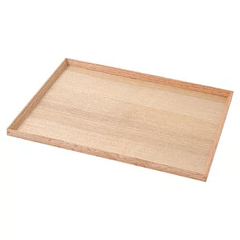 [MUJI 無印良品]木製方形托盤/40.5×30.5