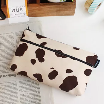 ultrahard 小旅行雙層收納筆袋系列- 小餅乾(牛奶)