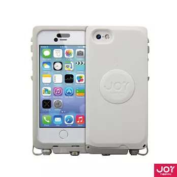 JOY aXtion Pro iPhone5S/5 N次防極限保護殼 ( 防水殼、防摔殼 )白