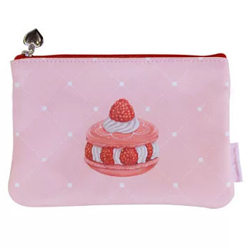 【LOVELY & CREAMY】 甜蜜物語系列 收納包(優雅菱格)