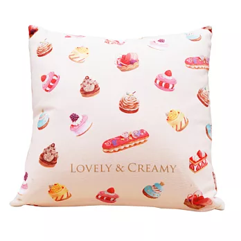 【LOVELY & CREAMY】 甜蜜物語系列 抱枕(繽紛午茶)