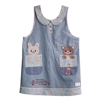 當兔子遇見熊可愛圍裙