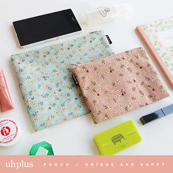 uhplus Flat pouch 收納袋- petit daisy (2入)