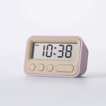 日本MONDO品牌 - Time 計時器時鐘/粉紅色