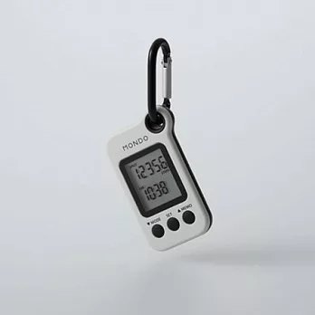日本MONDO品牌 - Step 3D計步器/白色