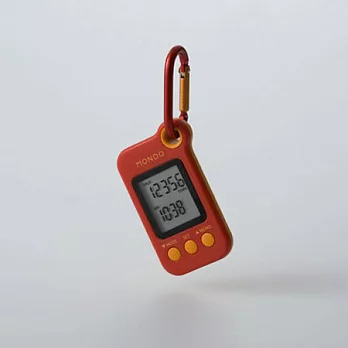 日本MONDO品牌 - Step 3D計步器/紅色
