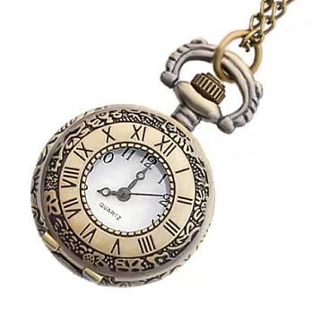 Watch-123 浪漫鐘聲-小型復古項鍊懷錶