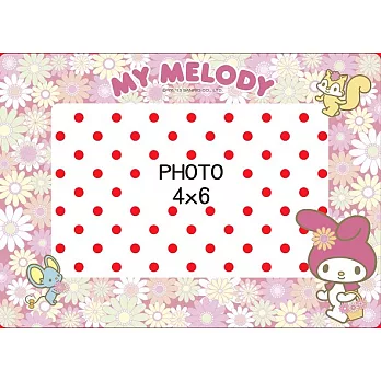 MELODY 4*6無痕壁貼相框粉紅