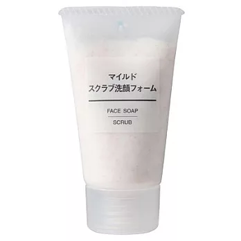 [MUJI 無印良品]攜帶用MUJI溫和去角質洗面乳/30g