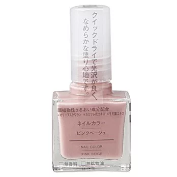 [MUJI 無印良品]指甲油/粉紅米.10ml
