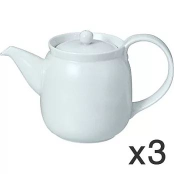 [MUJI 無印良品]白磁洋式茶壺/3入