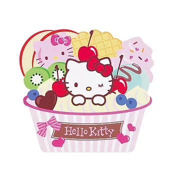 SANRIO HELLO KITTY造型便條紙(甜點)