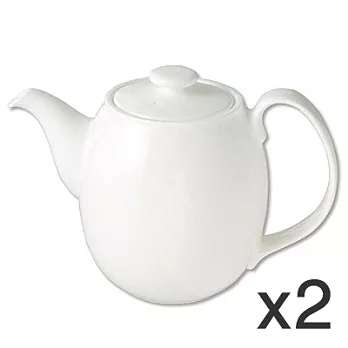 [MUJI 無印良品]骨瓷壺/大/970ML/2入